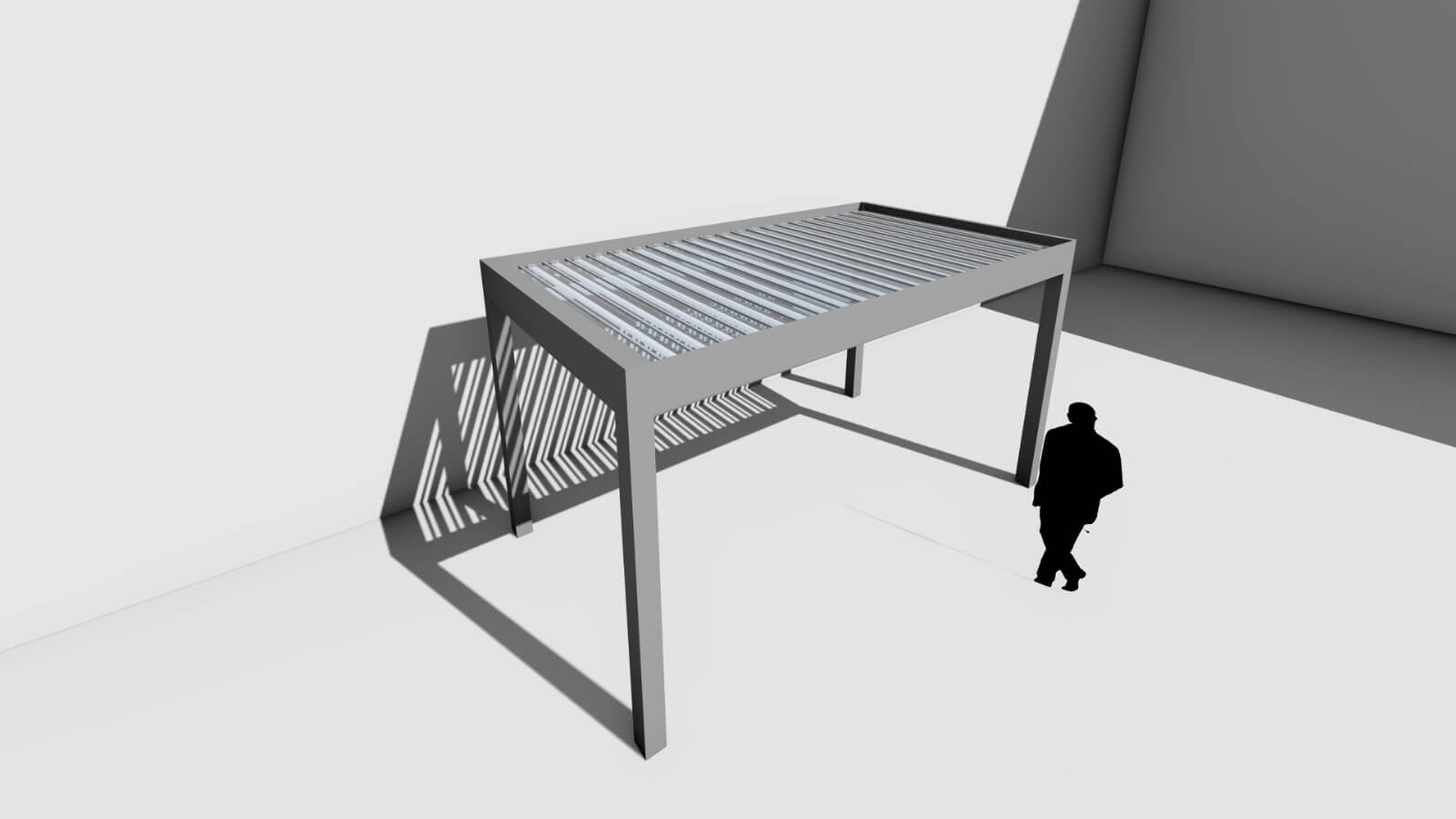 Pergola bioclimatique Pergotech à Thonon-les-Bains